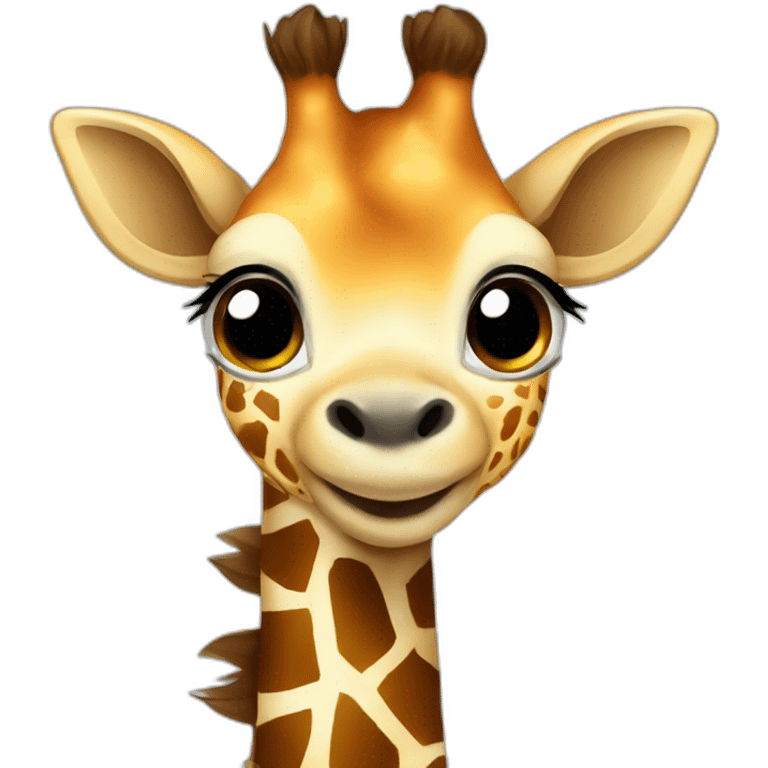 baby giraffe emoji