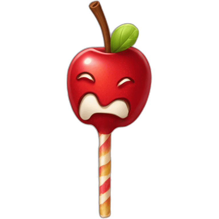 candy apple emoji