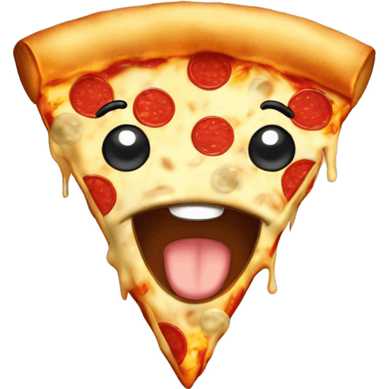 Happy Pizza emoji