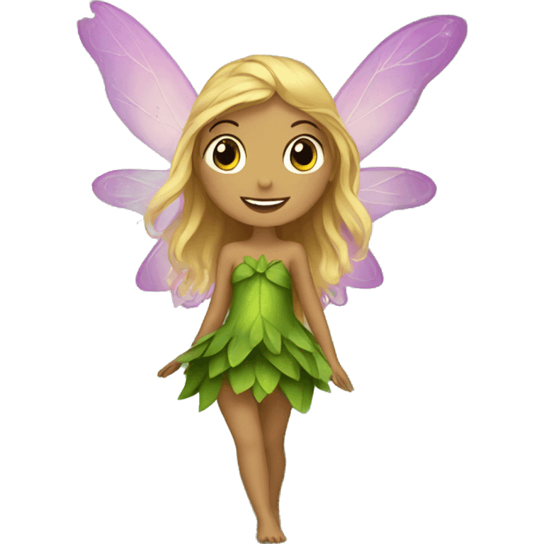 Fairy in forest emoji