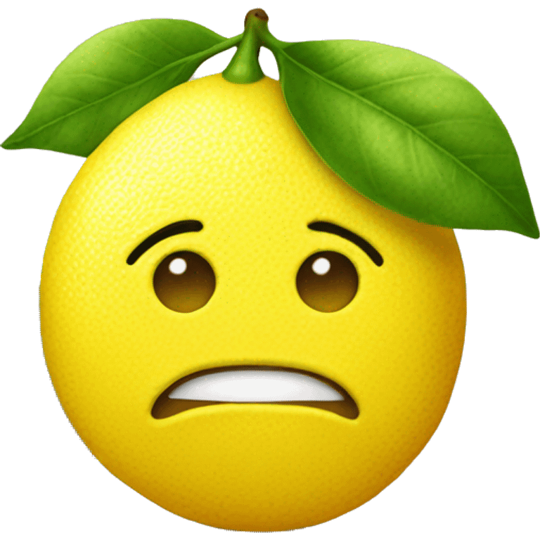 Lemon emoji