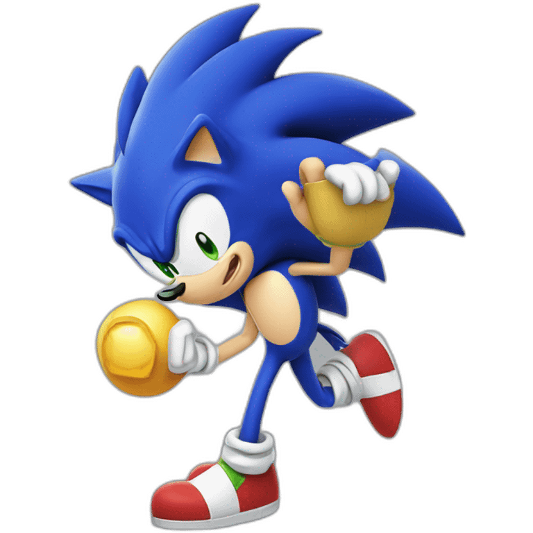 Sonic you are too slow emoji