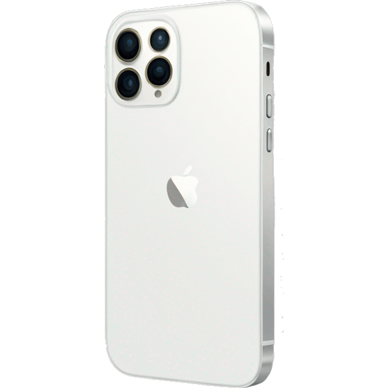 White iphone 12 pro max emoji