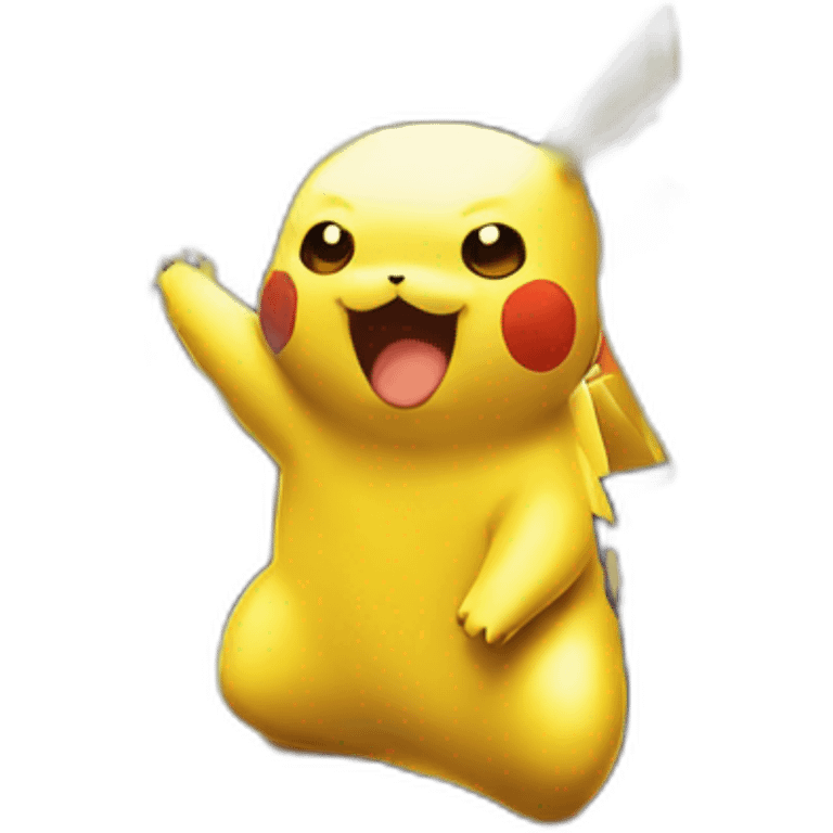 pikachu battle emoji