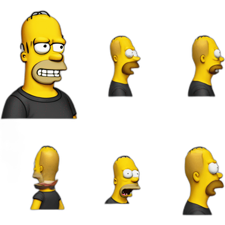 Homer simpson emoji