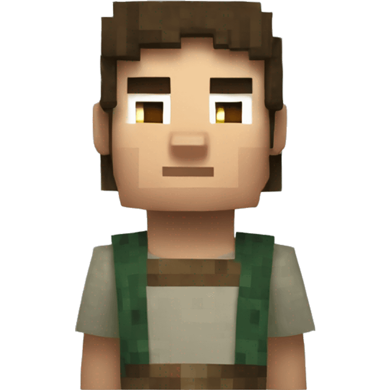 Minecraft Steve emoji