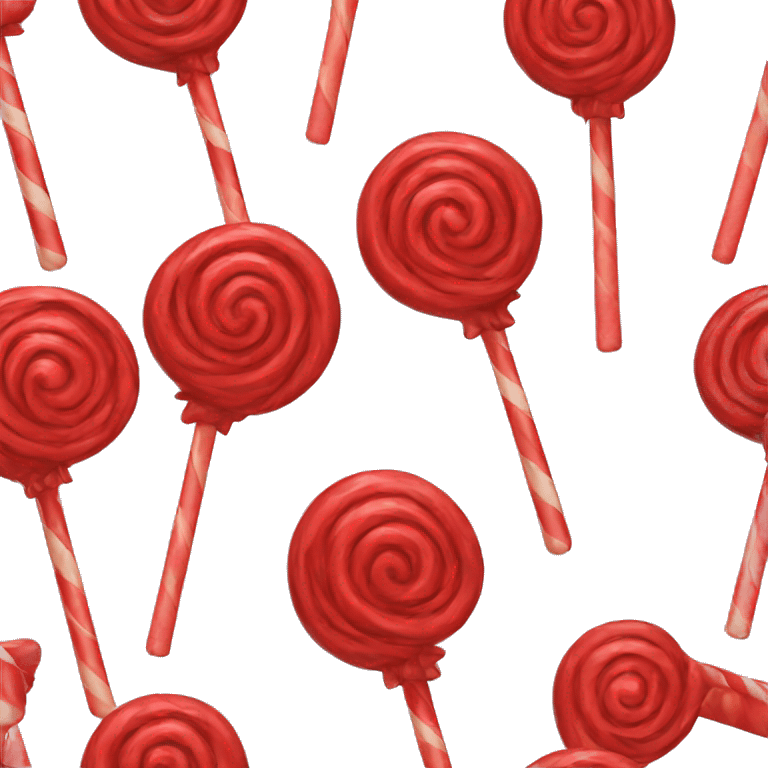 Red lollipop  emoji