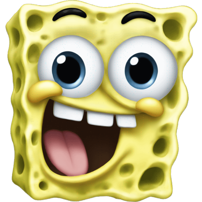 Spongebob laughs emoji