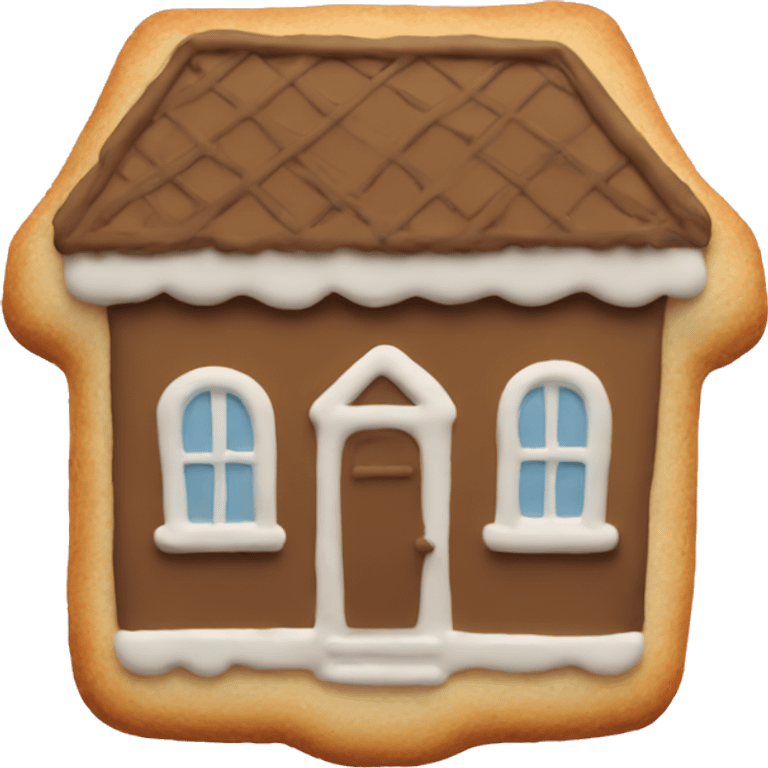 House shape cookie emoji