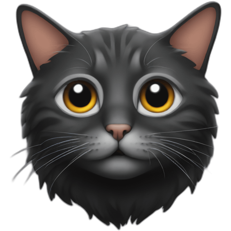 Cat’s black hole emoji