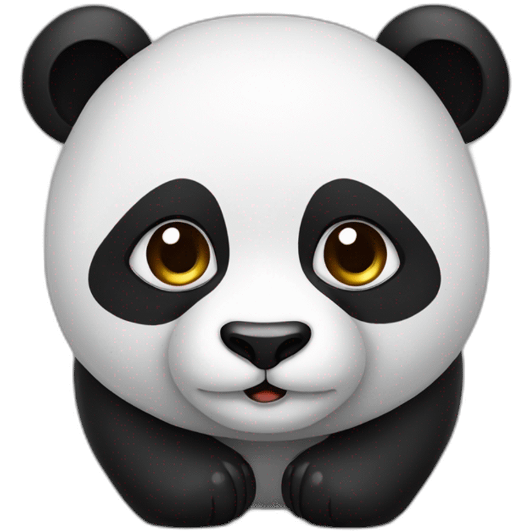 panda thinking emoji