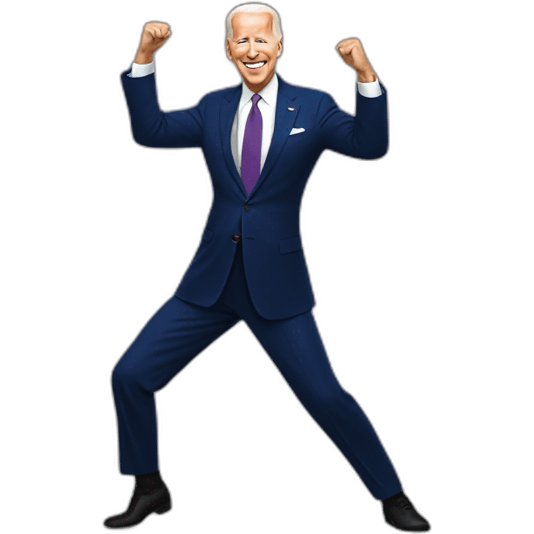 Joe Biden dancing emoji