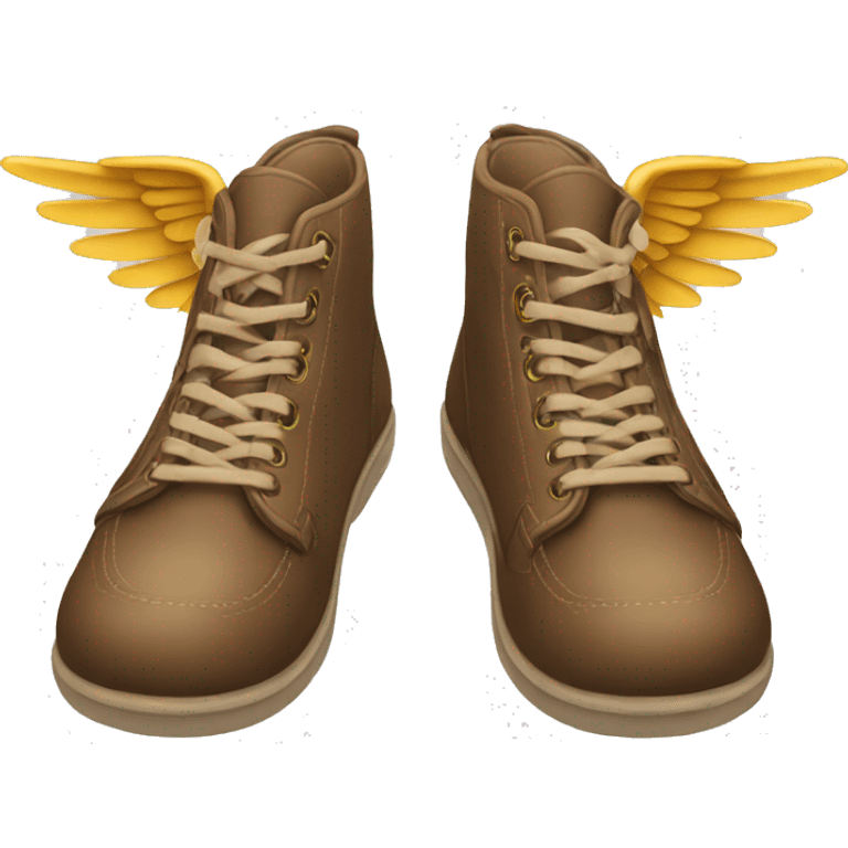 shoes with wings emoji