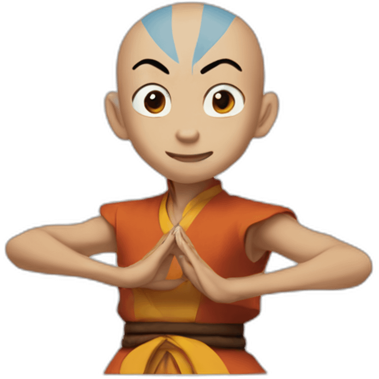 aang bending air emoji