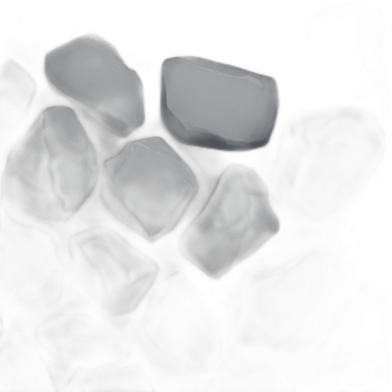 gray stone emoji