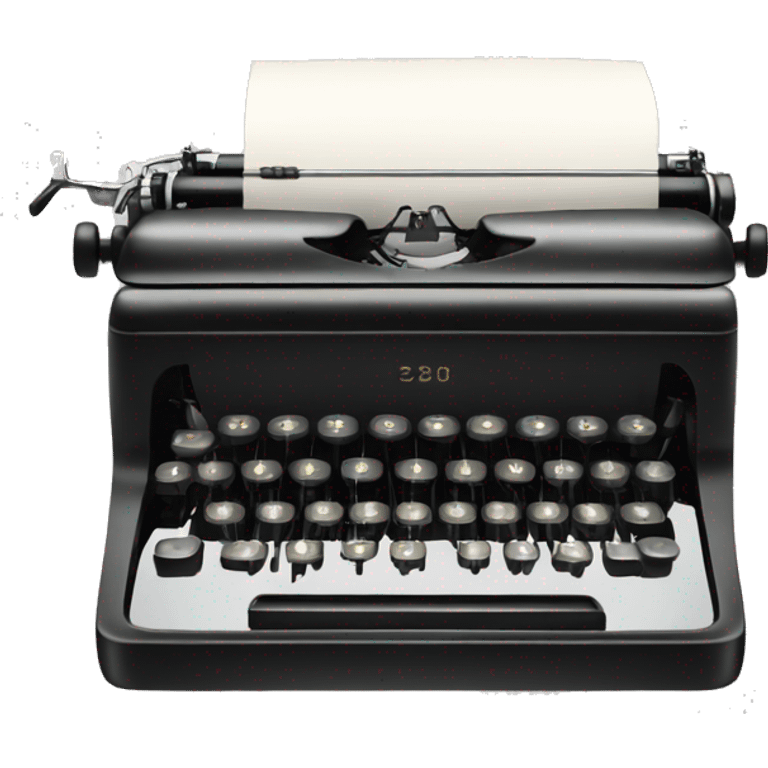 typewritter emoji