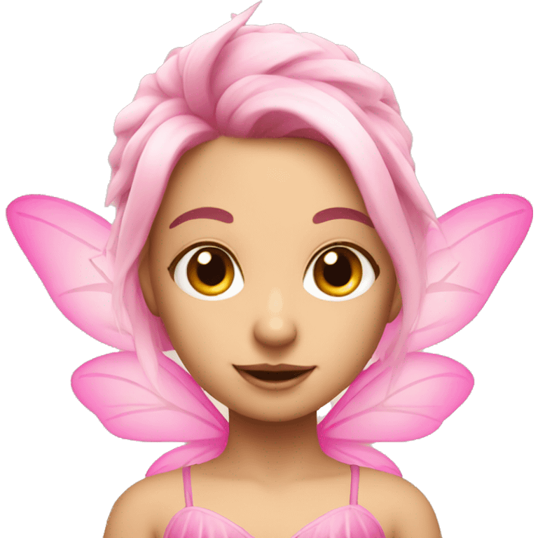 pink fairy emoji