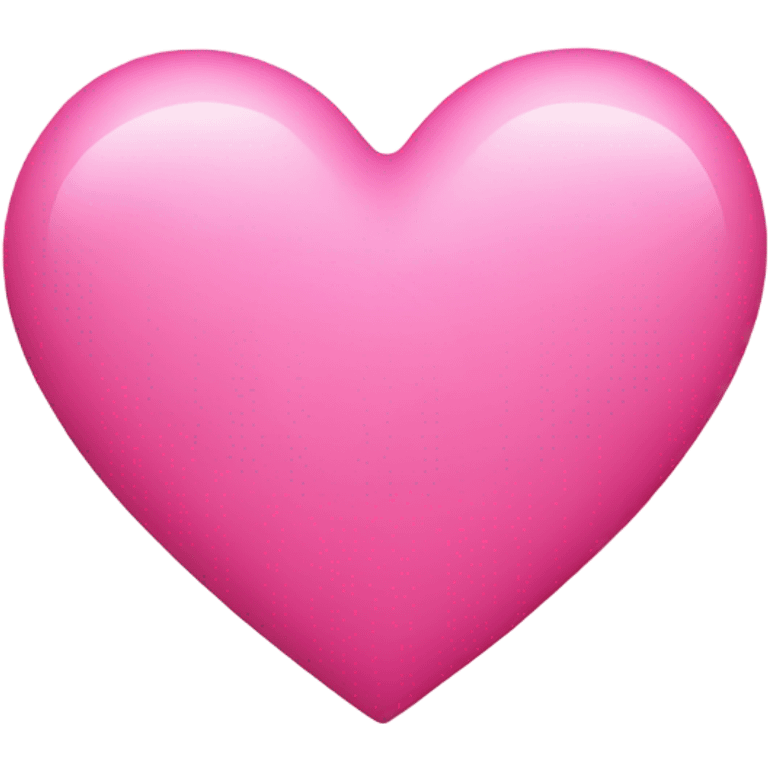 Pink heart  emoji