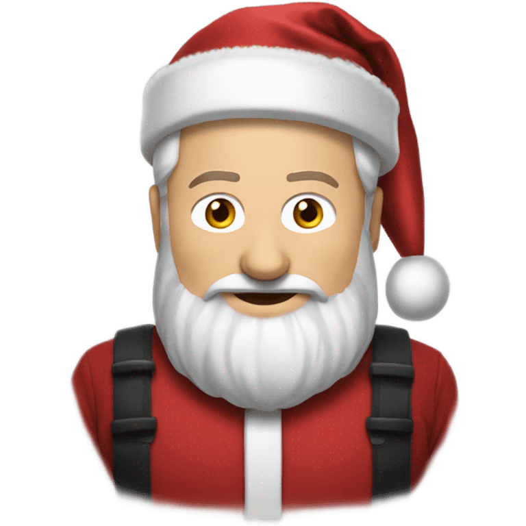 Elon musk as Santa  emoji