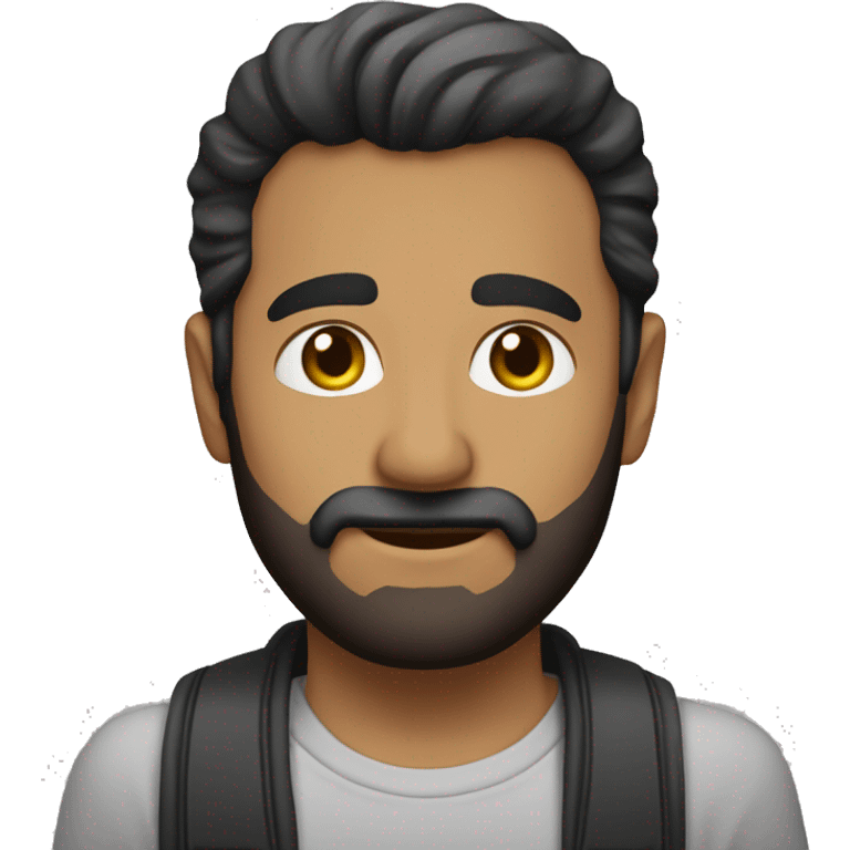 دختر عینک میزنه و موهاشو فرفری emoji