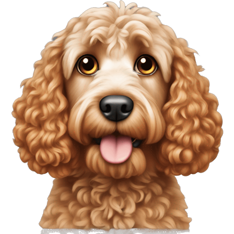 ginger cockapoo emoji