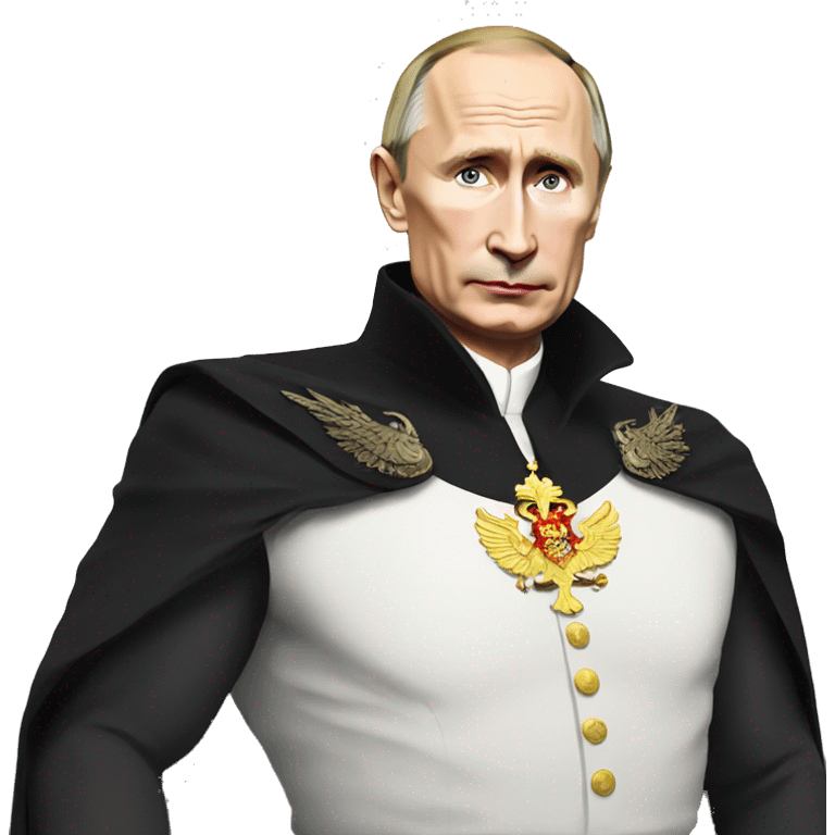 Vladimir Putin is a super villain emoji