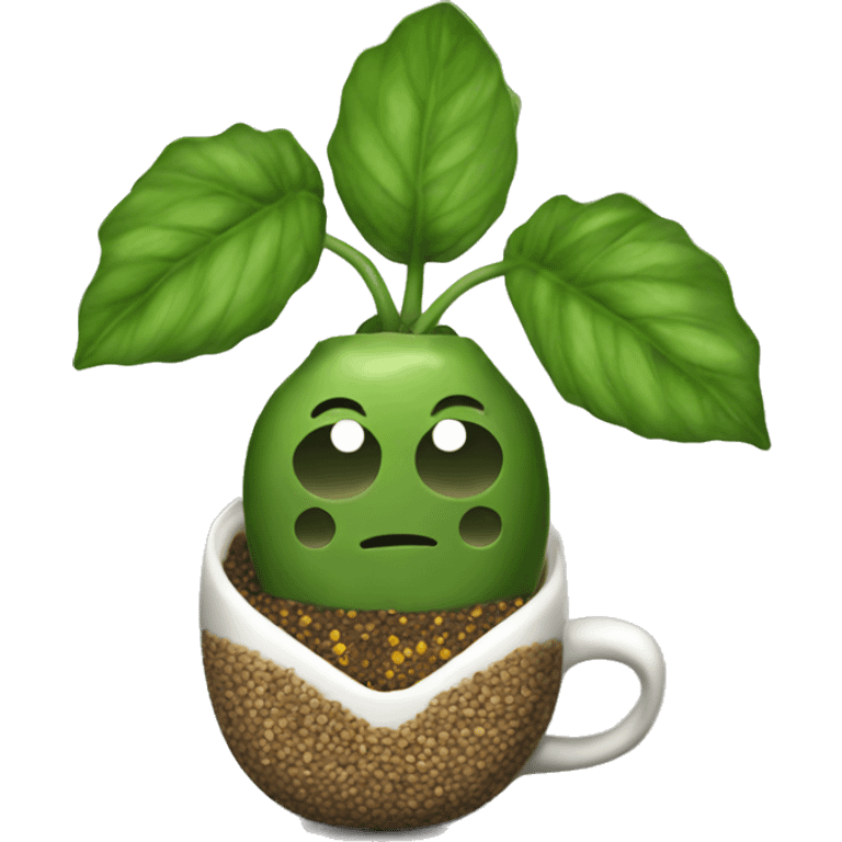 Chia tea emoji