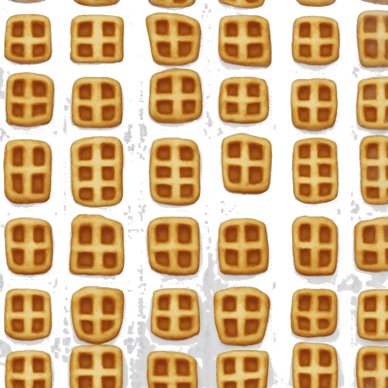 brusselse waffel. emoji