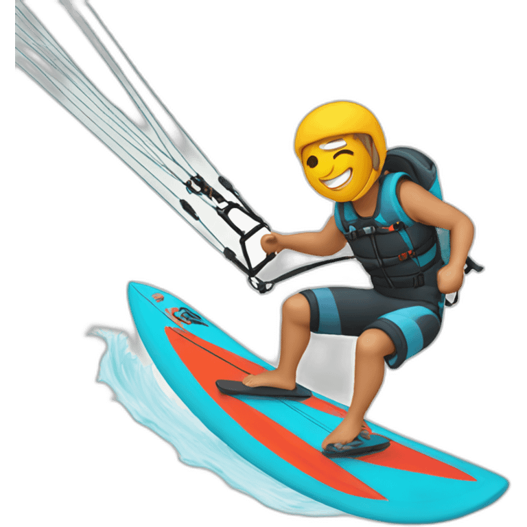 kitesurfing emoji