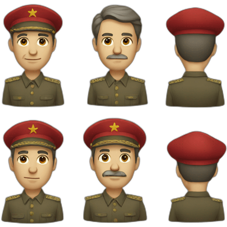 Communist man emoji