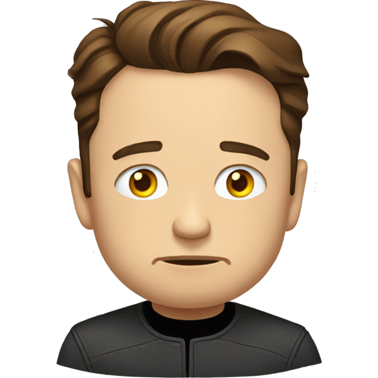 sad elon musk emoji