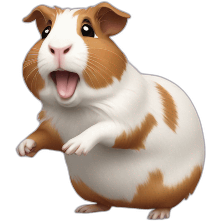 Dancing guinea pigs emoji