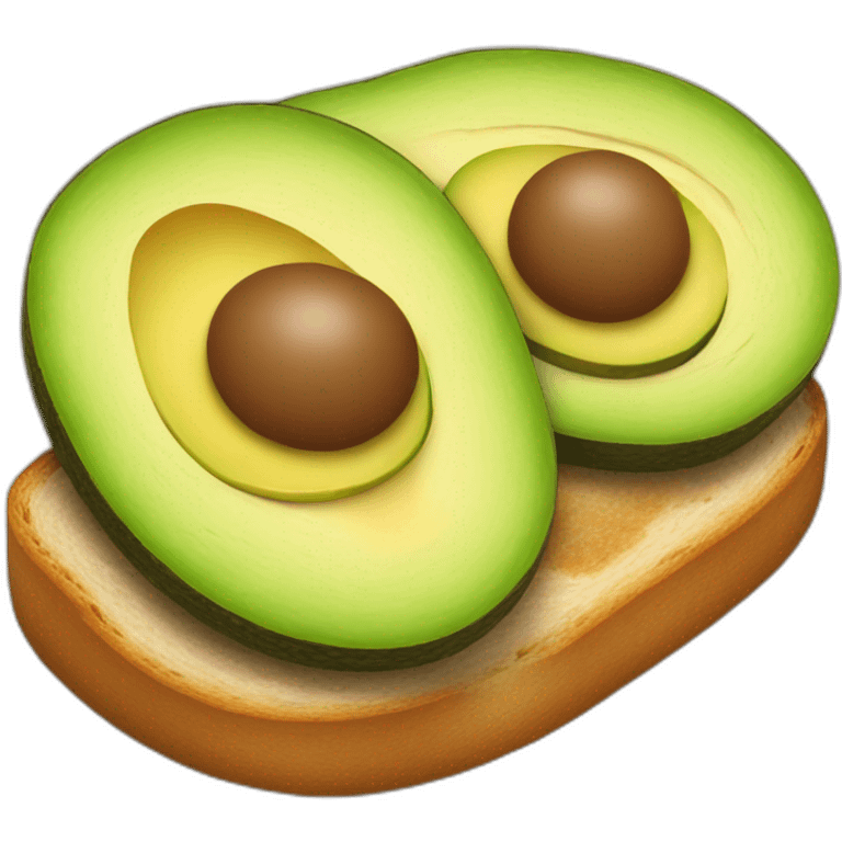 Avocado toast  emoji