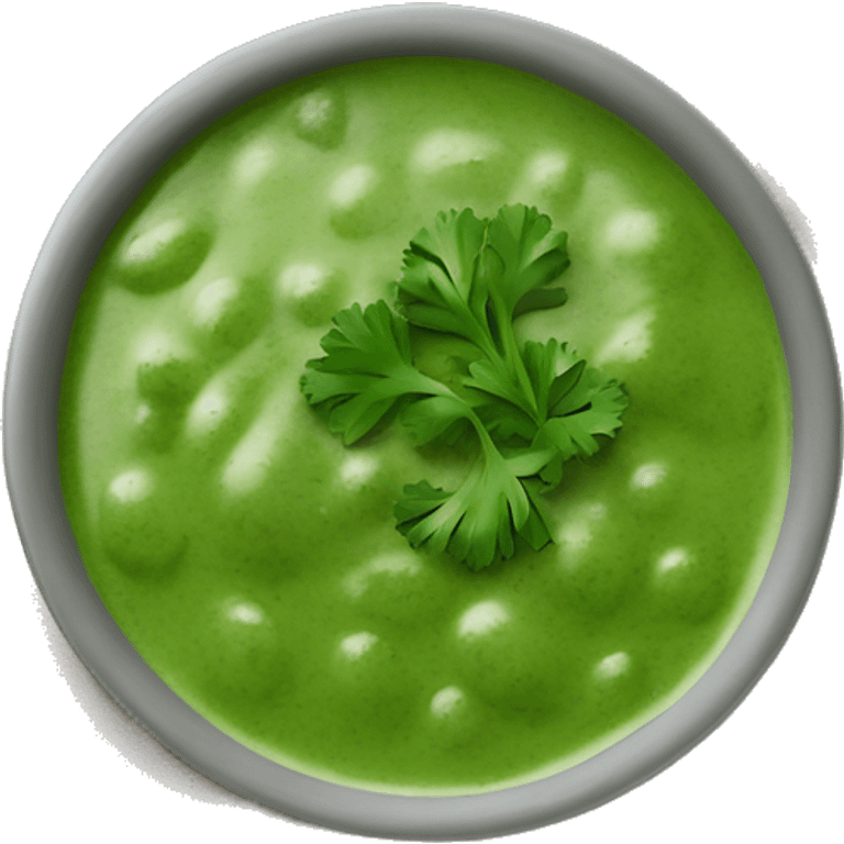 cilantro garlic sauce emoji