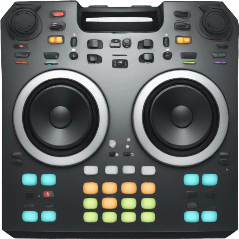 DJ controller  emoji