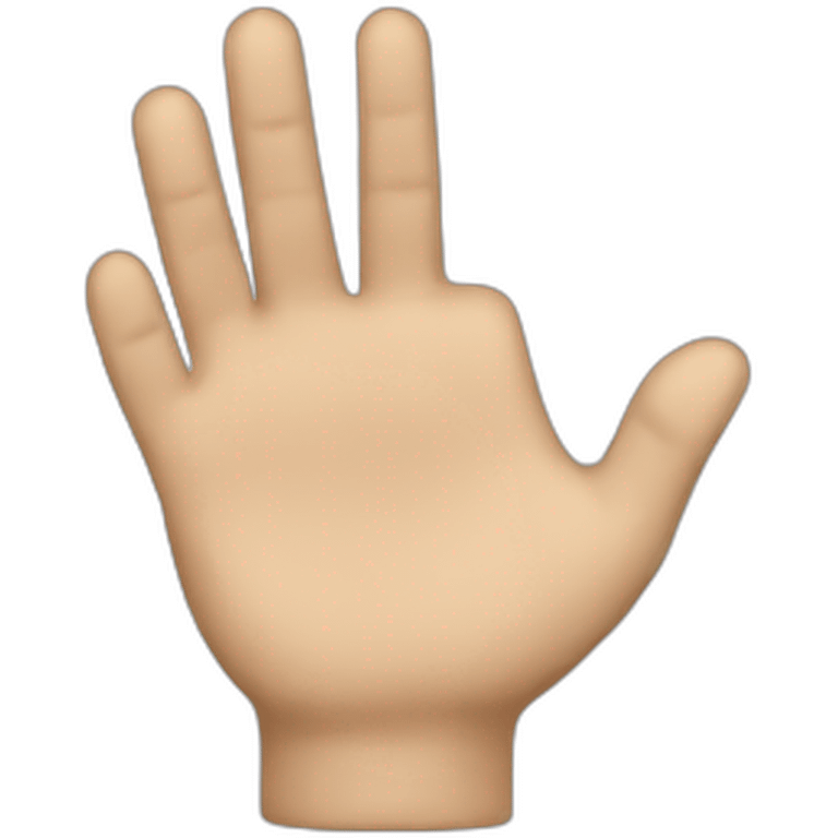 hand expression of done emoji