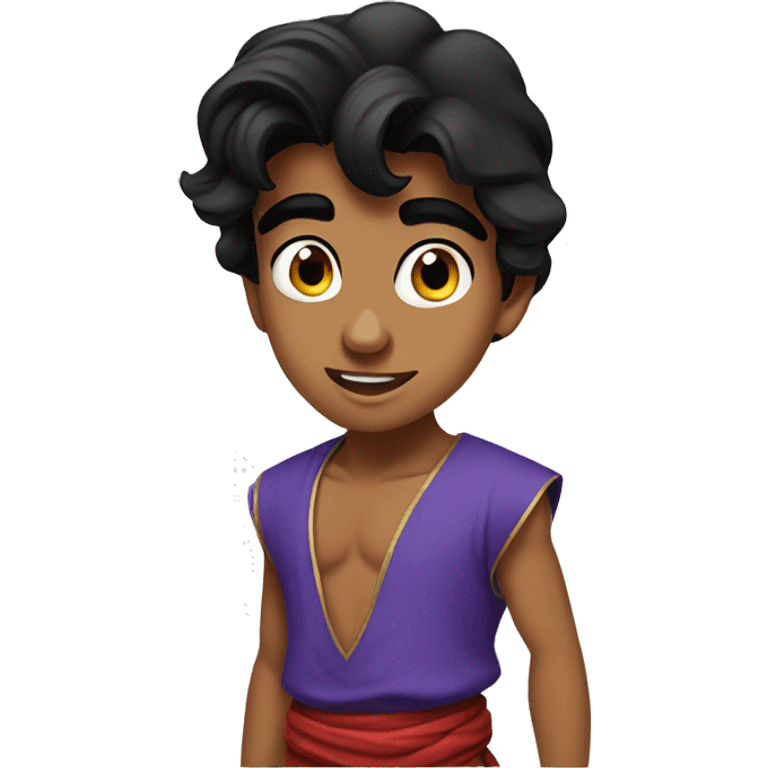 Young Aladdin  emoji