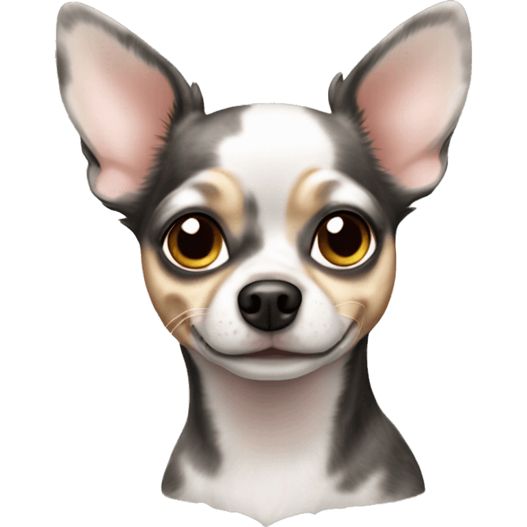 merle chihuahua emoji