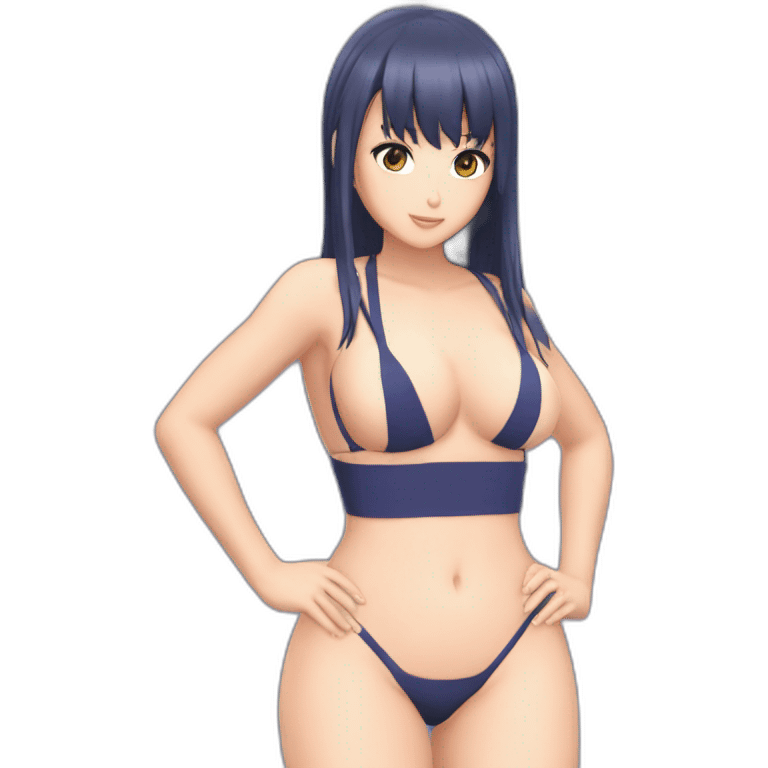 hinata hyuga full body pawg micro bikini back focus emoji