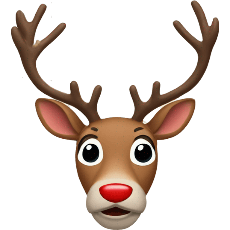 Rudolph emoji