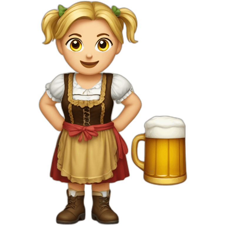 oktoberfest woman emoji