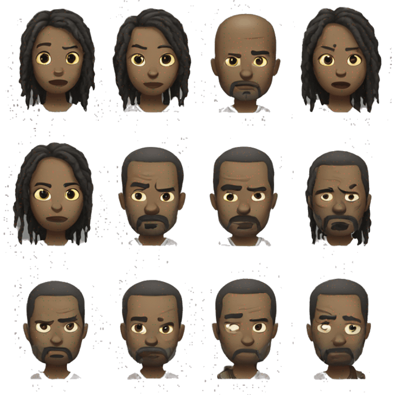 The walking dead emoji