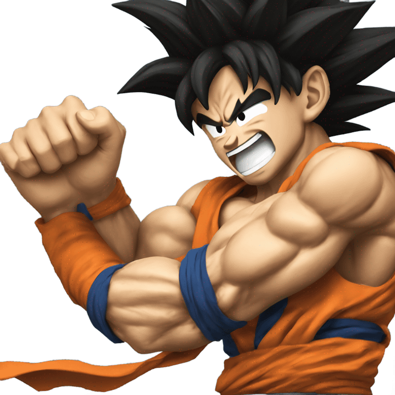 goku fighting emoji