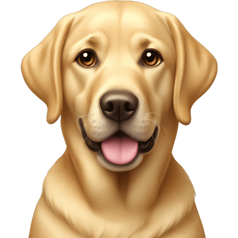 golden labrador emoji