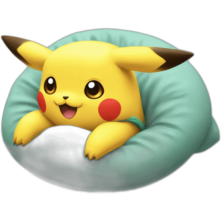 Pikachu dort emoji