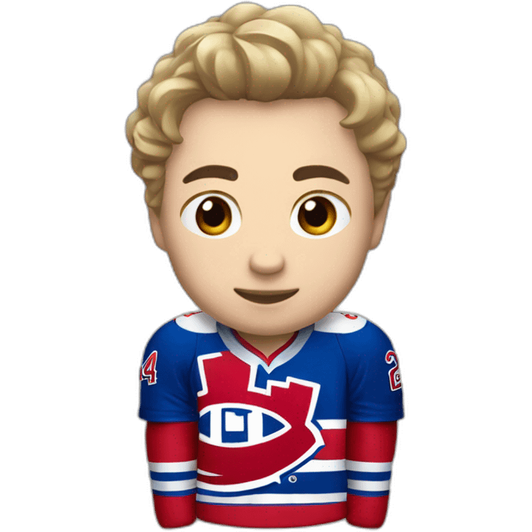 Nick suzuki hockey player for the montreal canadien emoji