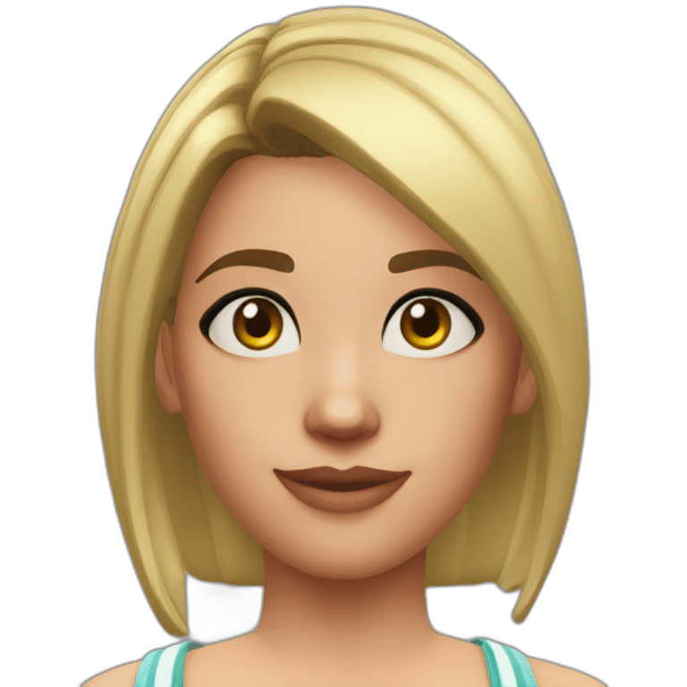 A Sims 4 face emoji