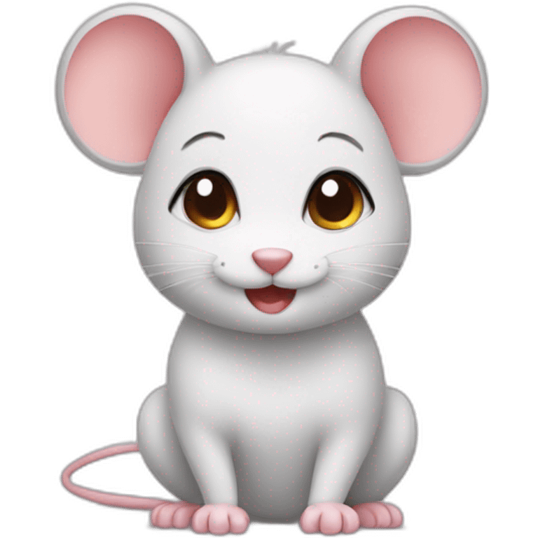 face Mouse cute emoji