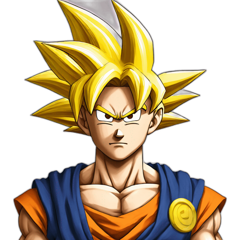 Goku super saiyajin emoji