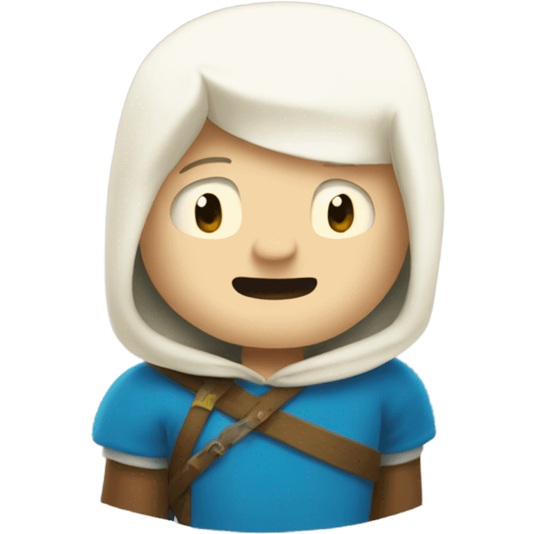 finn the human from adventure time emoji